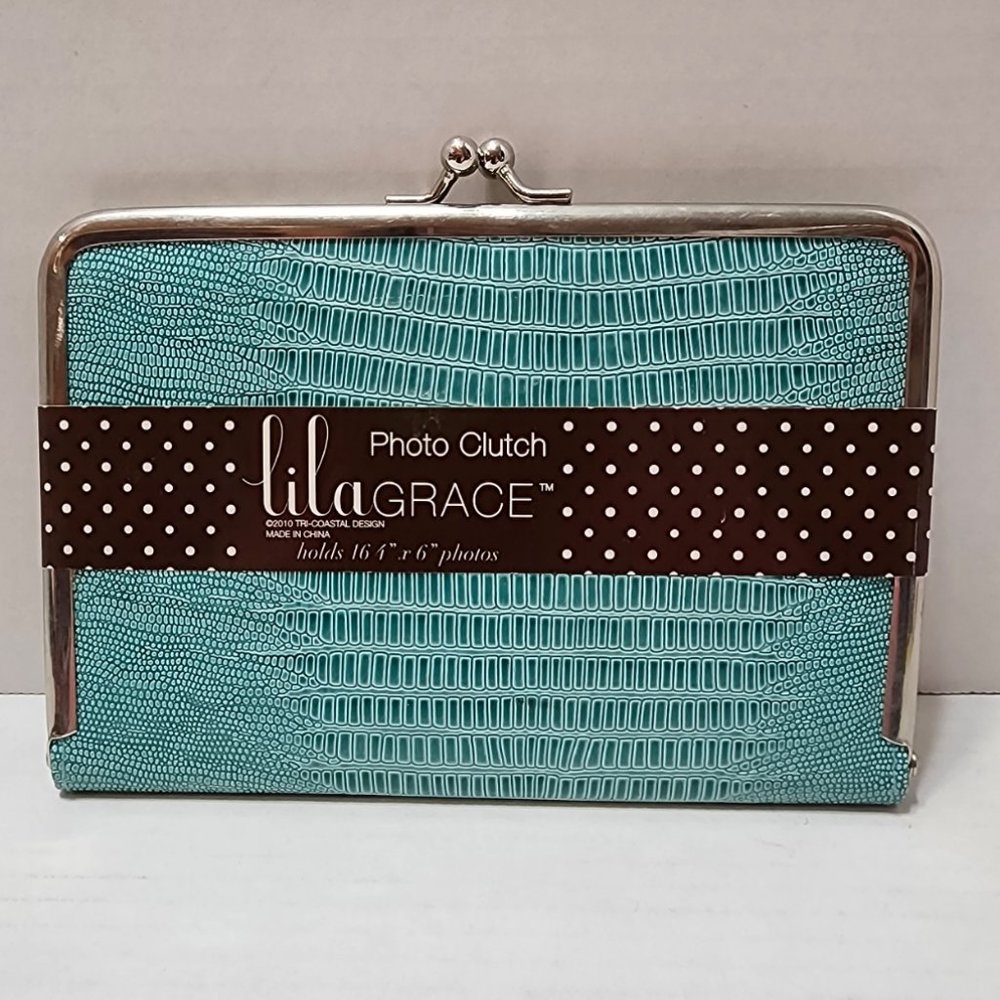 New Lila Grace Photo Clutch - Holds 16 photos